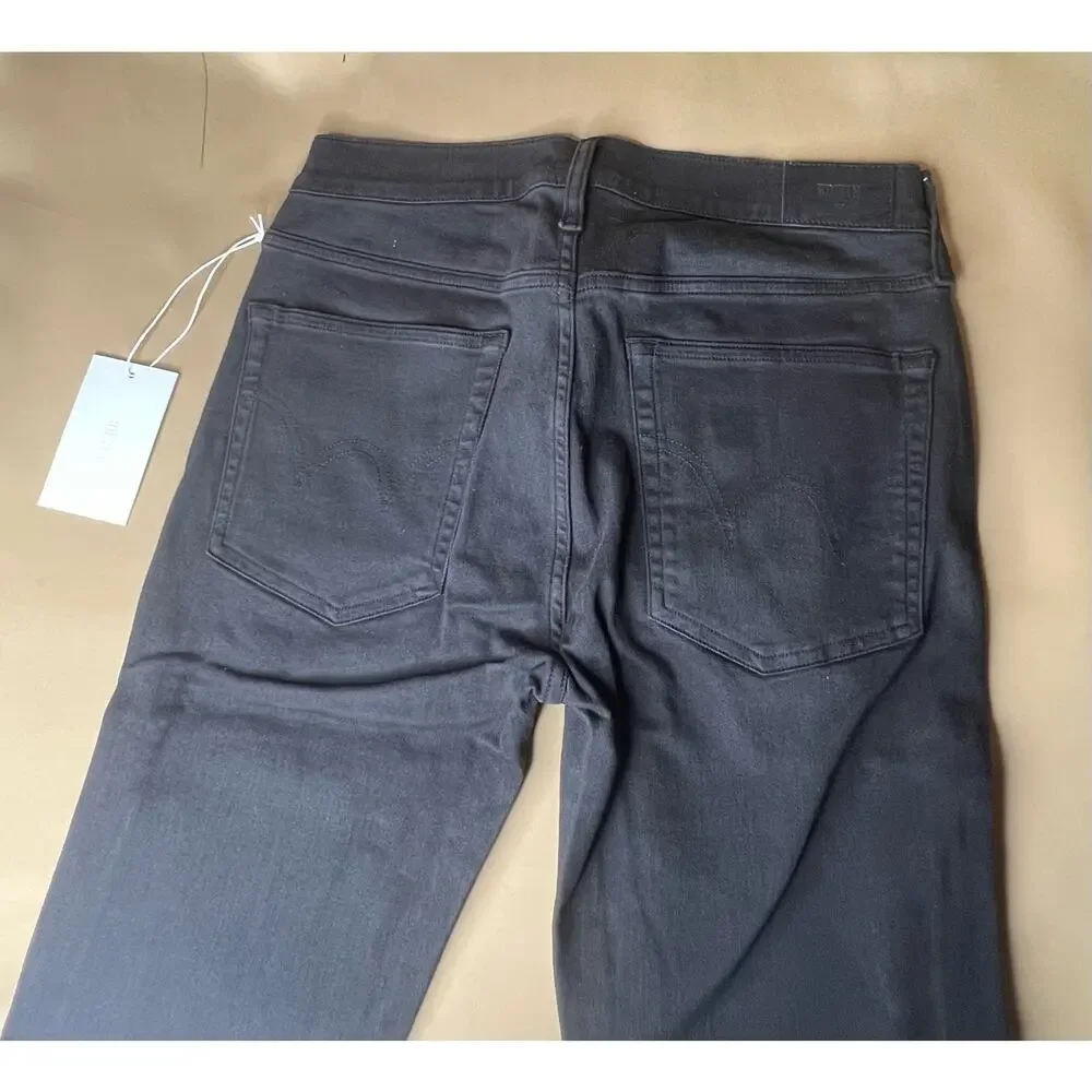 Edwin Pixie Black 9” Mid-Rise Skinny Jeans 30 NWT